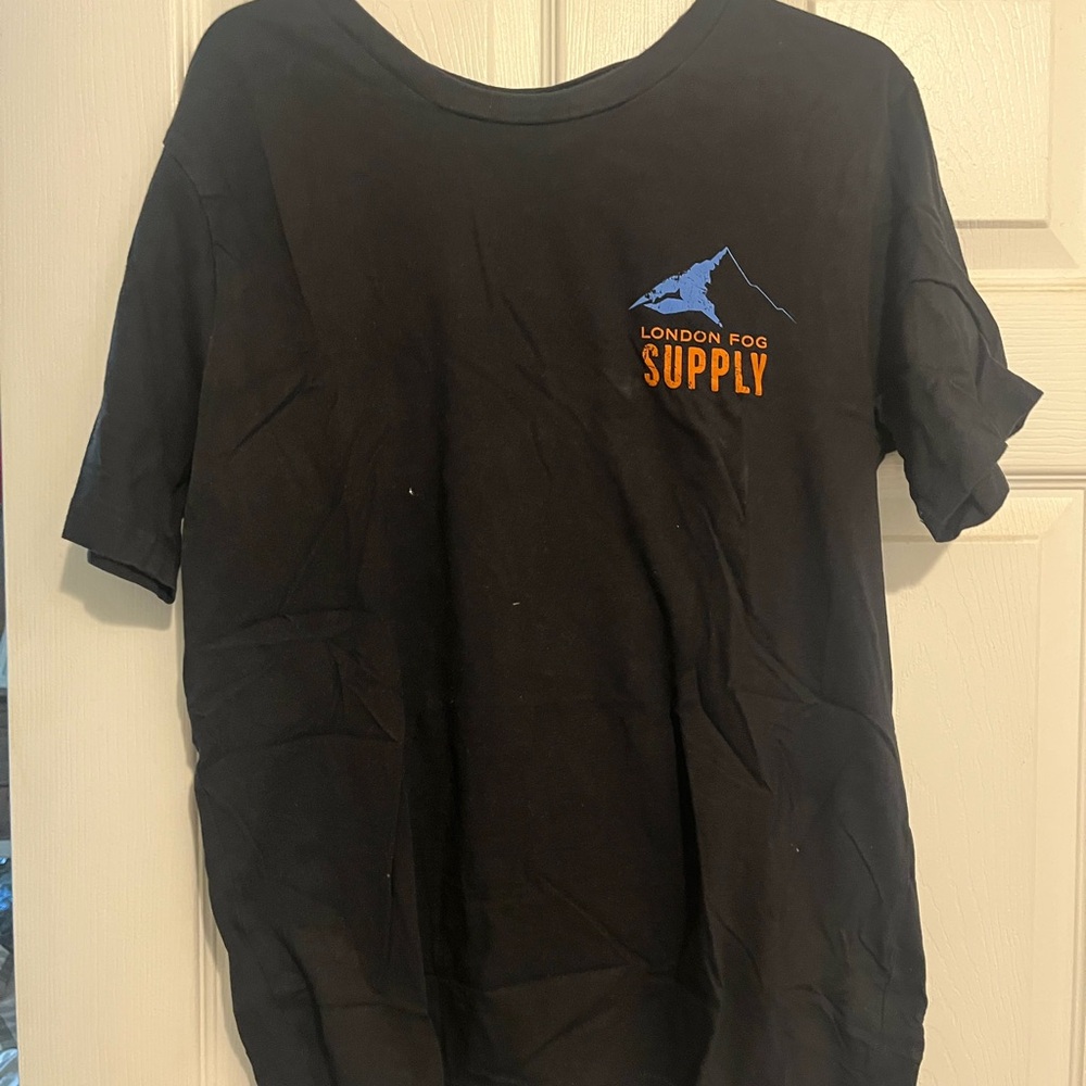 London Fog Supply Black T-Shirt